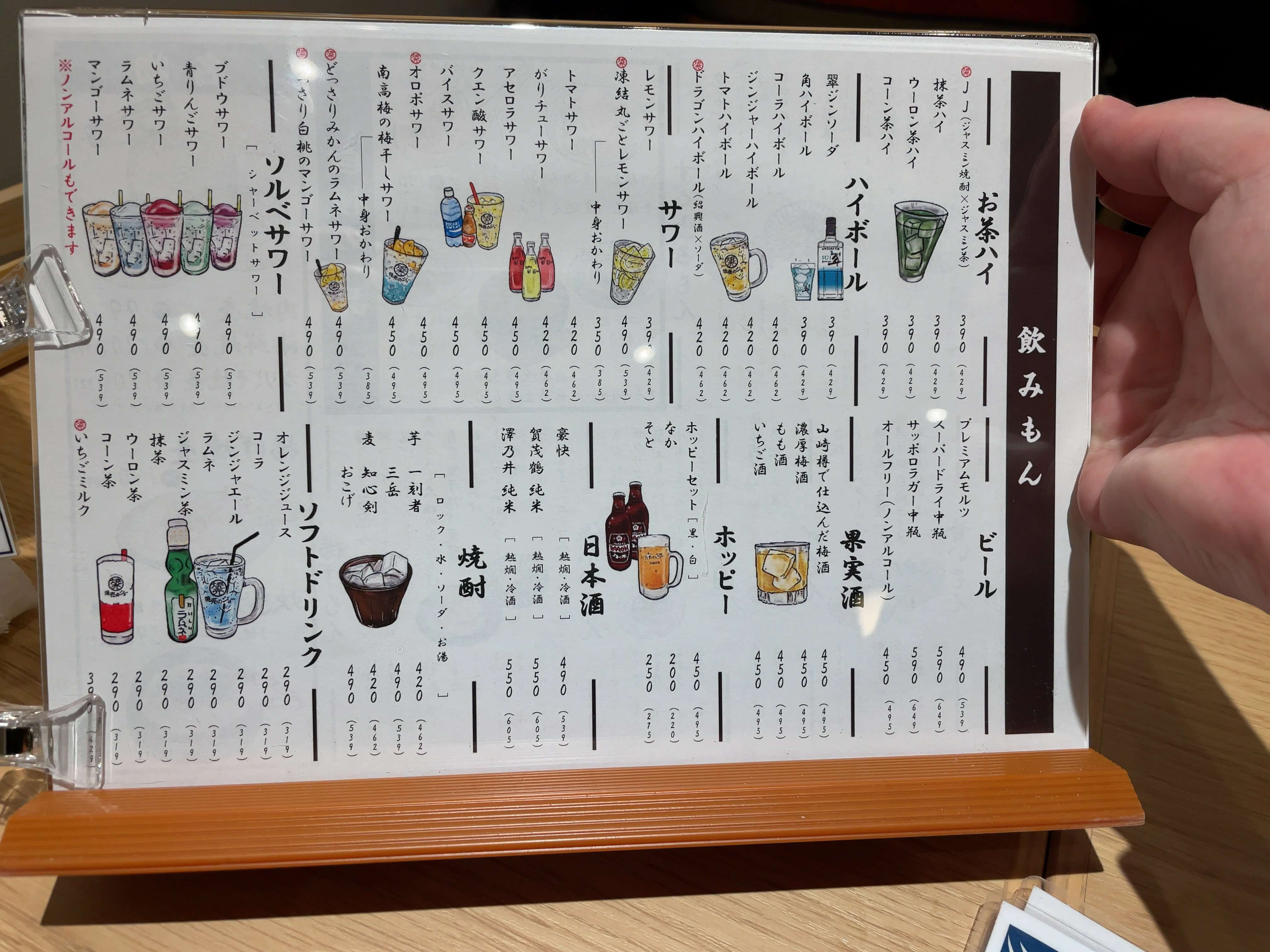 焼売のジョー　menu